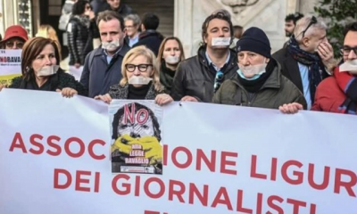 "Stop alla censura delle notizie", domani presidio di Assostampa e Ordine dei giornalisti a Genova